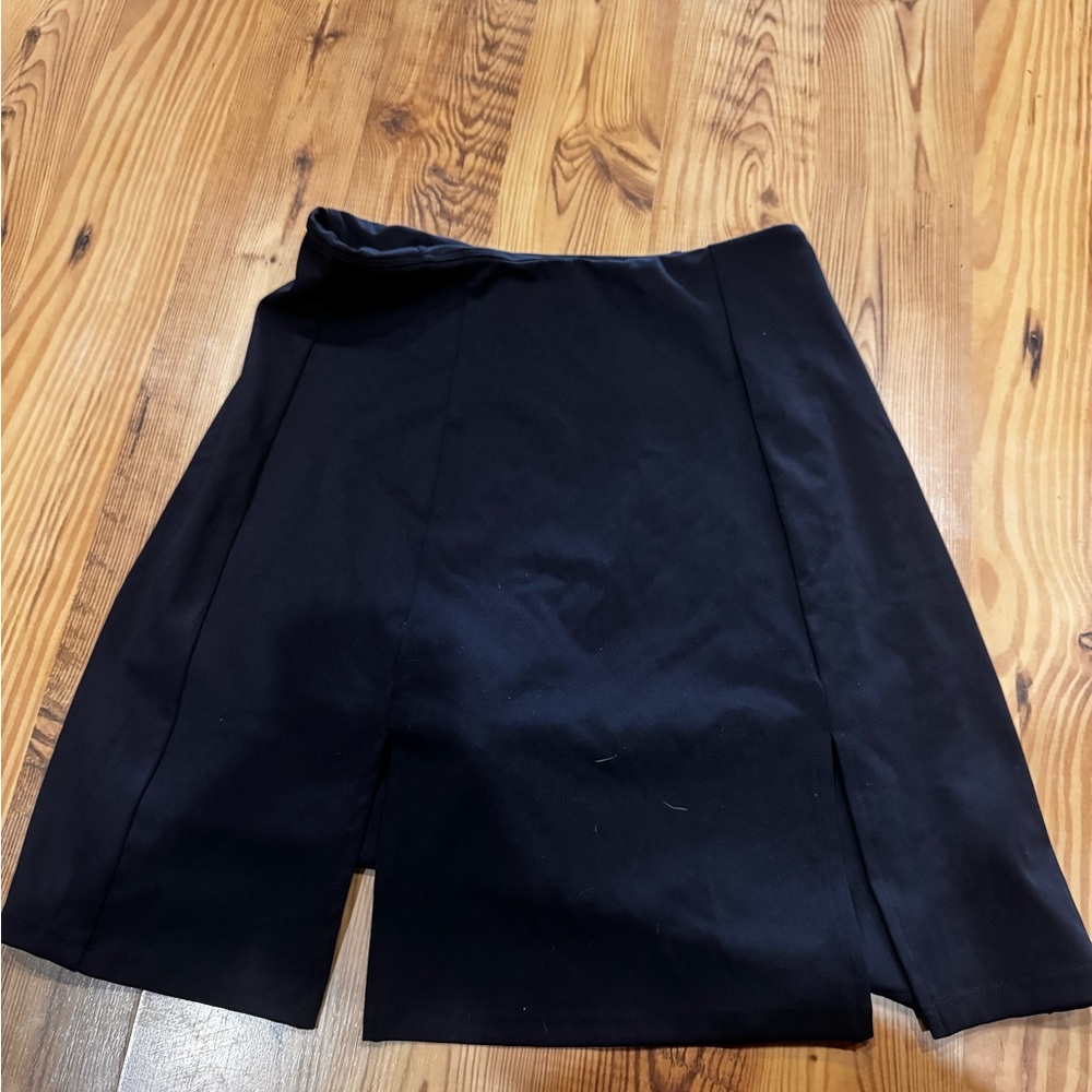 Black A-Line Skirt